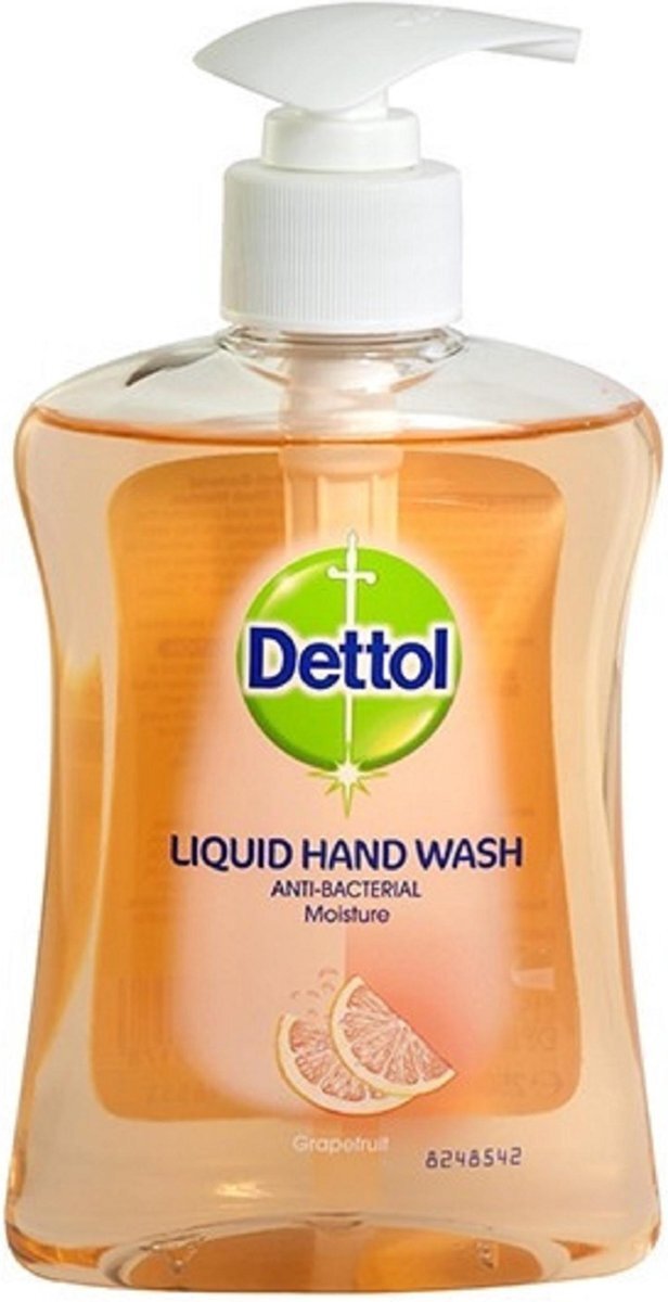 Dettol Liquid Dettol Handzeep - Verzachtend - Grapefruit - 6 x 250 ml