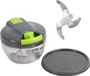 Wenco Groentehakselaar 500 ml – Handmatige Multihakmolen met RVS Messen
