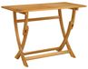 vidaXL Sydney Rechthoekige tafel, bruin, 110 x 55 x 75 cm