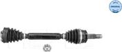 MEYLE 214 498 0093 arbre de transmission avant gauche pour FIAT Panda Hayon (312, 319) Panda Van (312, 519)