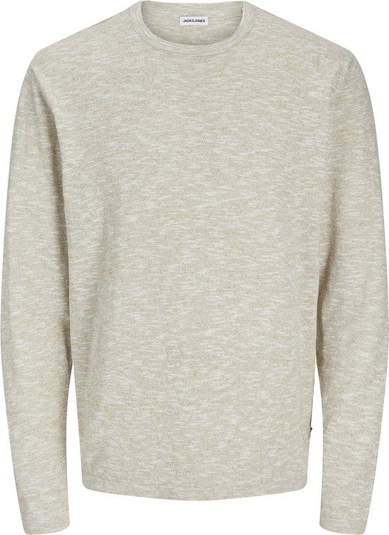 Jack & Jones Jjesummer Knit Crew Neck Sn - Beige - Heren Trui - Maat L