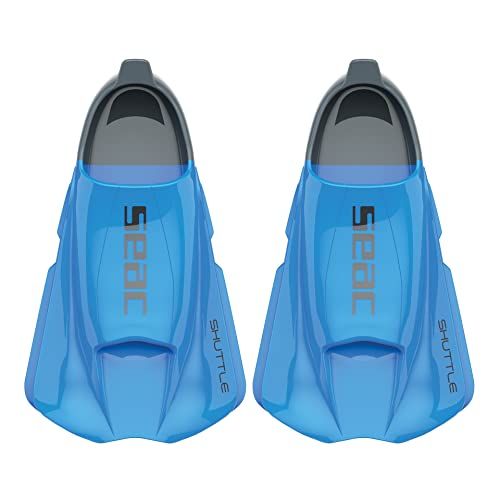 Seac Shuttle Flex zwemvliezen - lichtblauw - maat 38/39