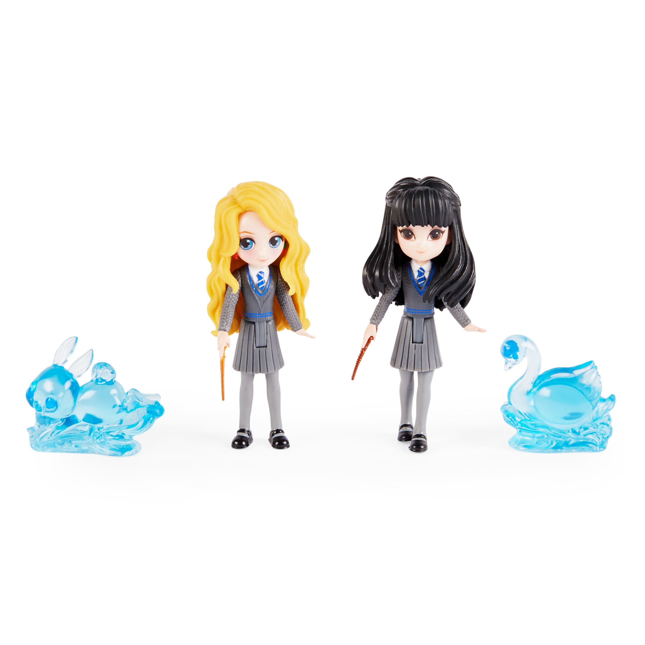 Wizarding World Harry Potter Magical Minis - Luna Lovegood & Cho Chang Patronus Friendship Set with 2 Creatures