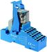Finder 58.P4.8.024.0060 Module de relais Tension nominale : 24 V/AC Courant de commutation (max.) : 7 A 4x contact inverseur 1 pièce(s)