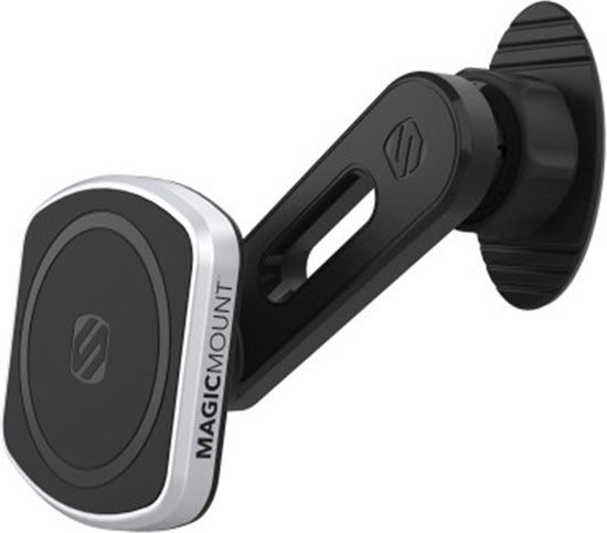 Scosche MagicMount Pro2 4-in-1 - Phone Holder for Car - Dashboard and Air Vent - Universal - Magnetic and MagSafe - Black