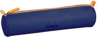 Rhodia Etui - Zachte Schooletui - Kunstleer - Rond - 5x21,5 cm - Nacht Blauw