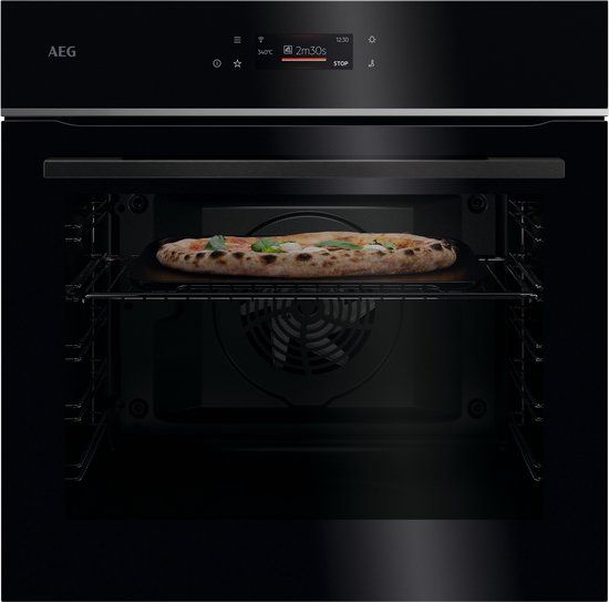 AEG TX7PB631SB 7000 MealAssist PizzaExpert - Inbouwoven - Heteluchtoven - 72l - Pyrolyse reiniging - pizzakit