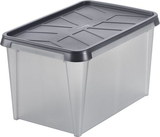 SmartStore Dry 45 Opbergbox - 50 liter - Grijs - Waterdicht