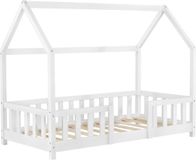 In And OutdoorMatch Kinderbed Cheyanne - Met valbeveiliging - 70x140 cm - Wit