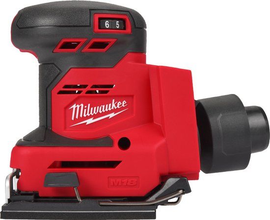 Milwaukee M18 BQSS-0 Accu Vlakschuurmachine Body - 18V