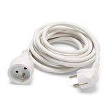 Velamp PRO16A-FR-10 verlengkabel, 16 A, 2P+T, HO5VV-F 3G1,5 mm2, 10 m, wit