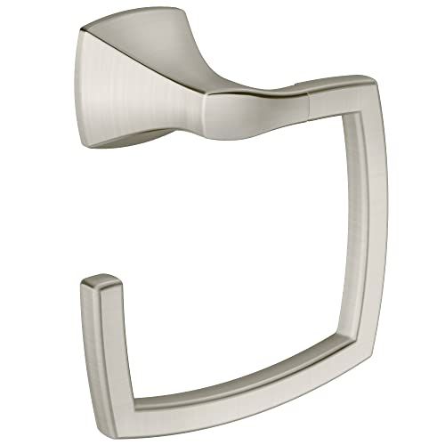 Moen Voss Badhanddoek Ring - Geborsteld Nikkel - YB5186BN