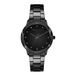 Tamaris Horloge met roestvrijstalen armband en klapsluiting, zwart, armband