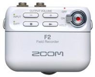 Enregistreur audio - Enregistreur de terrain - 24-bit WAV - Limiteur - Jusqu'à 15 heures d'autonomie - Blanc