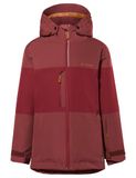 VAUDE Kids Snow Cup Jacket, Jas, Regenjas, outdoorJas, Regenjas, met kap, Hardshell Jas, Regenjas, waterdicht, Kinderen, Outdoorjas, Unisex, Maat 92, Polyester, Rood