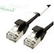 ROLINE GREEN F/UTP DataCenter Patchkabel Cat.6A (Class EA), LSOH, extra dun, zwart, 3 m