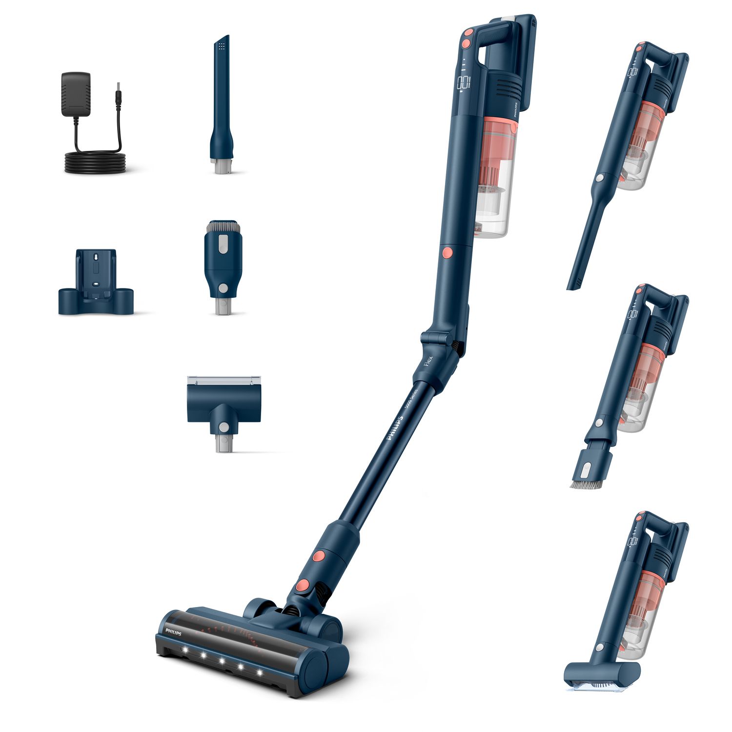 Philips 5000 Series Flex Draadloze Stofzuiger XC5243/10