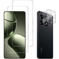Phonillico® Gehard glas voor Xiaomi 14T en camerabescherming [Pack 2]