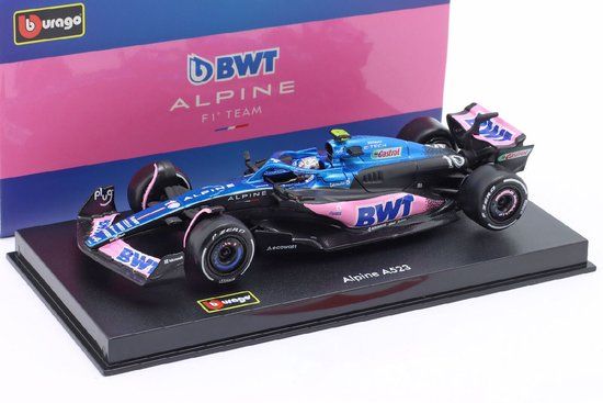 Bburago Alpine A523 #10 Pierre Gasly 2023 1:43