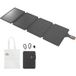 Chargeur Solaire 36w Pliable Avec Port Type-c, Étanche Ip67 En Etfe, Gris