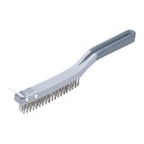 ProDec 14 inch Soft Grip Draadborstel met schraper