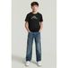 G-STAR jean droit denim bleu moyen