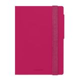 Legami Raspberry Jam Dagkalender 2026-2027, 16 maanden, klein, september 2026 tot december 2027, elastische sluiting, FSC-gecertificeerd papier, met maandplanner, 9,5 x 13,5 cm
