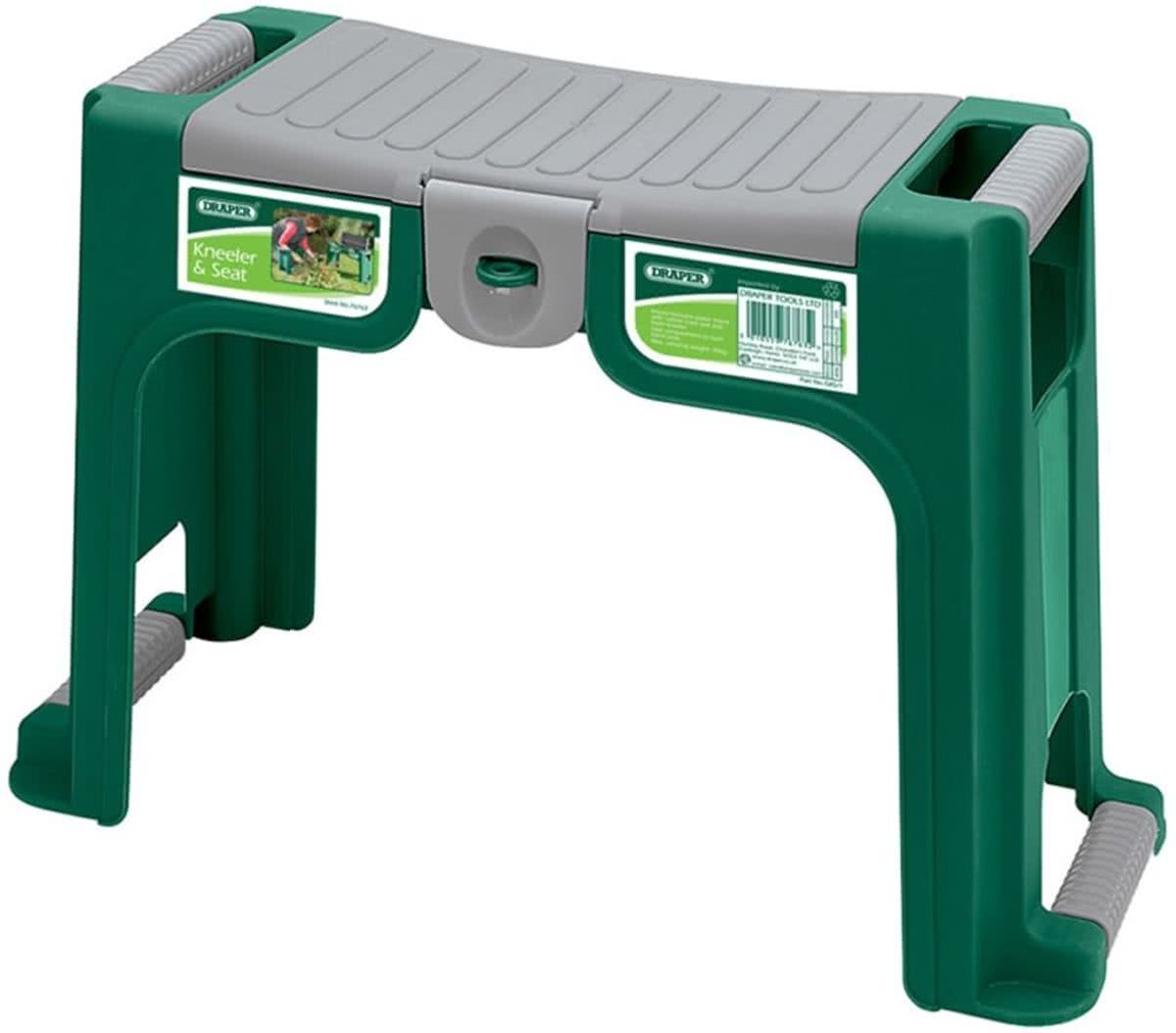 Draper Tools Tuin kniebank en kruk groen 76763