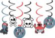 Folat Hangdecoratie - Pirate Party - 6 stuks