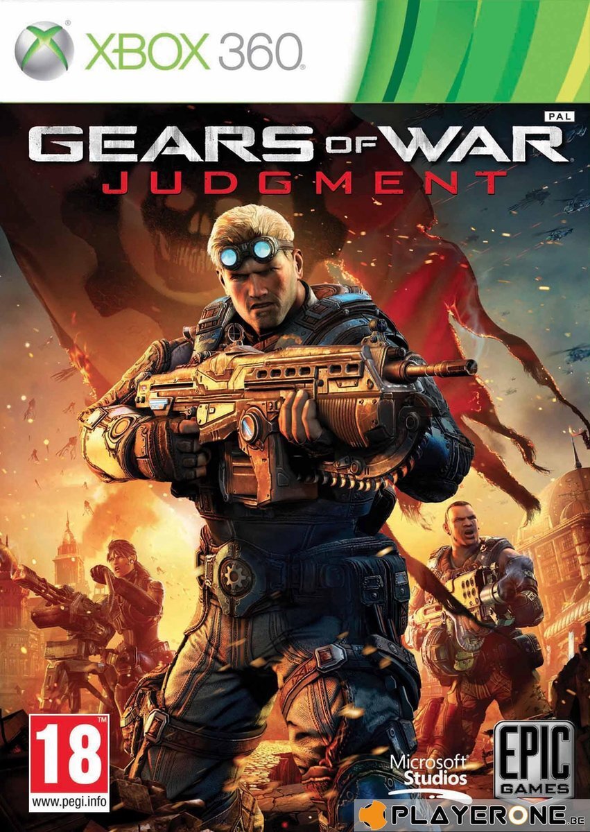 - Microsoft® Gears of War Judgment Xbox 360 French EMEA 1 License PAL DVD
