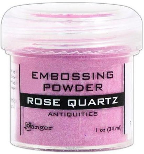 - Ranger Embossing Powder 34ml rose quartz