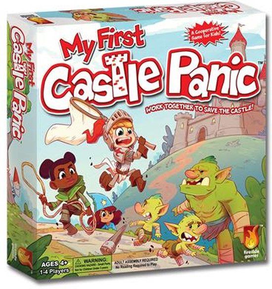 Fireside Games My First Castle Panic - Educatief spel - 30 minuten speeltijd - Vanaf 3 jaar