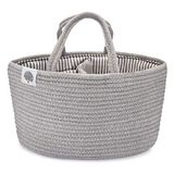 Parker Baby touw luier caddy organizer - grijs
