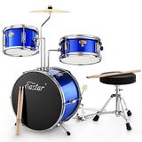 Kids Eastar Kids Drumstel 14" Spiegel Blauw