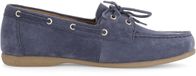 Gabor Dames Loafers Blauw Leer Panterprint Maat 37