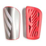 adidas Unisex adulto TIRO SHINGUARD LEAGUE, iron met./lucid red/white/zero met., L