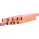 Itar - Coulisses de table - en bois - ouverture centrale synchronisée - ouverture : 1240 mm - croisement : 190 - longueur lame : 5l500