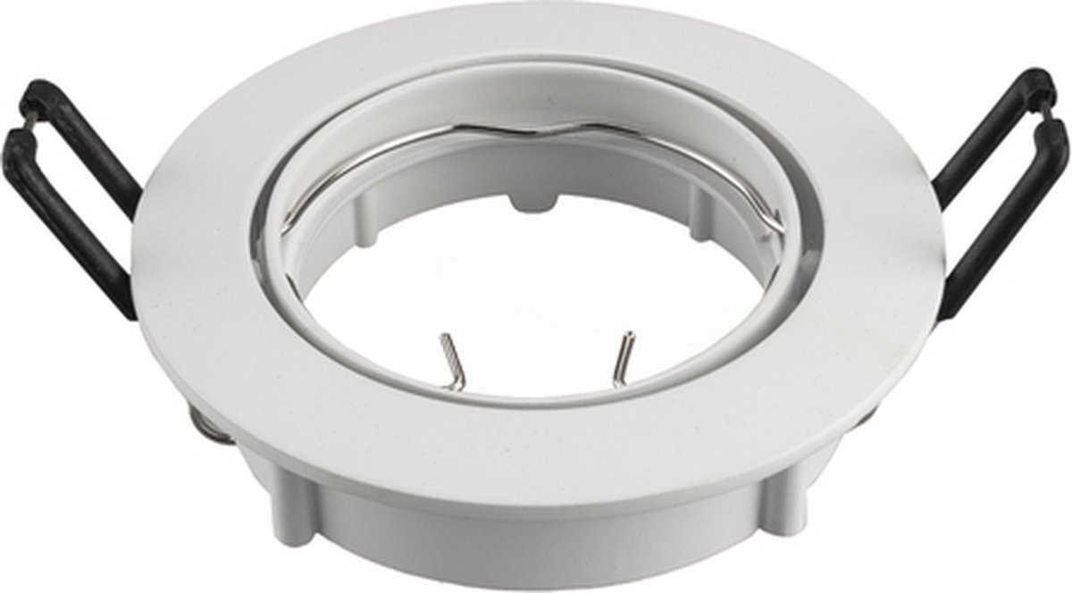 LEDVION GU10 Inbouwspot Rond - GU10 Fitting - Amsterdam - Wit - ø82mm