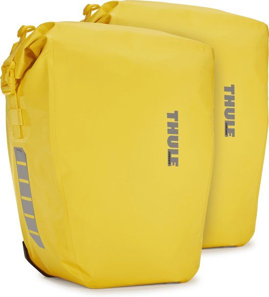 Thule Shield - Enkele Fietstas - 22L - Geel - Waterdicht - Achter - Nylon - Afneembaar - Laptopvak