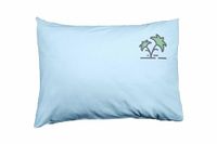 Bona Basics Decoratieve kussenhoes Lichtblauw 50x35 cm