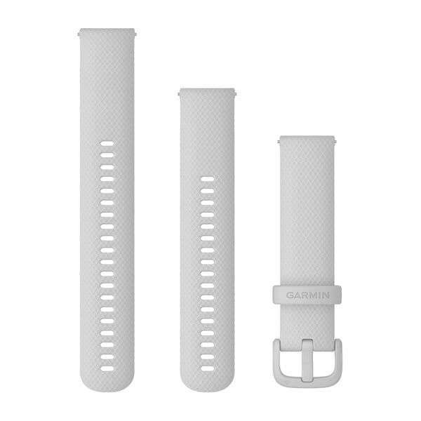 Garmin Bandjes met snelsluiting (20 mm) - Mist grey siliconen polsband