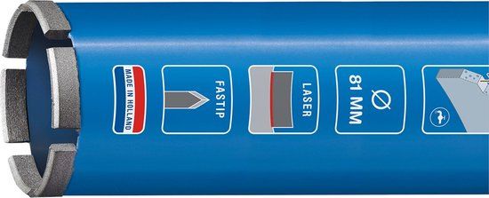 Carat Laser Diamantboor Ø81X400mm M30 Beton Classic