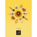 Vondels Christmas Ornament Glass Van Gogh Sunflower Gift Bag H10cm