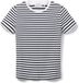 Tom Tailor Denim T-shirt à rayures - Taille M - blanc noir rayé