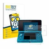 BROTECT Screenprotector voor Nintendo 3DS Beschermglas Transparant