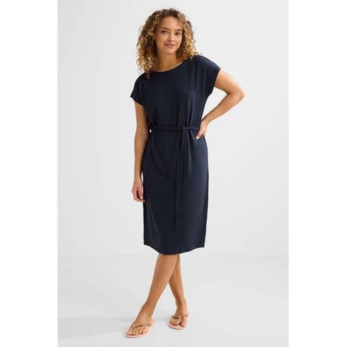 BEACHWAVE jurk donkerblauw