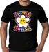 Bellatio Decorations Shoppartners Bv Grote Maten jaren 60 Flower Power verkleed shirt zwart met emoticon bloem heren - Plus size heren XXXL