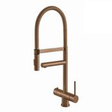 Selsiuz kranen Selsiuz 351226 Push & Turn 3-in-1 XL Copper Koper met Single Boiler