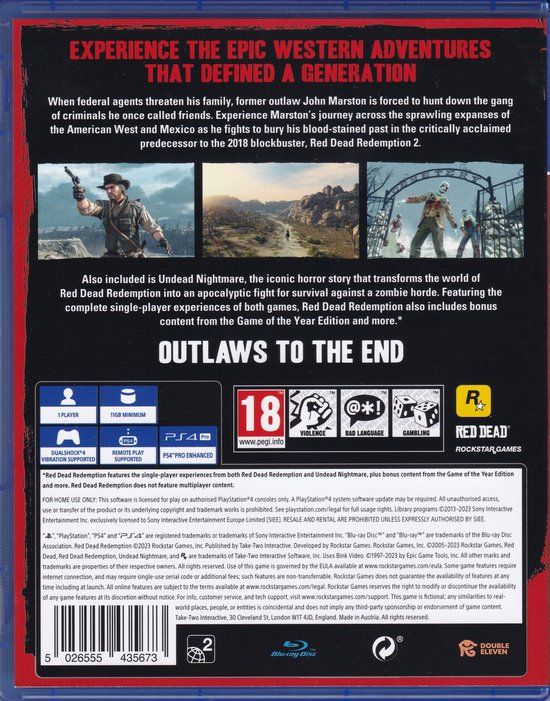 Rockstar Red Dead Redemption