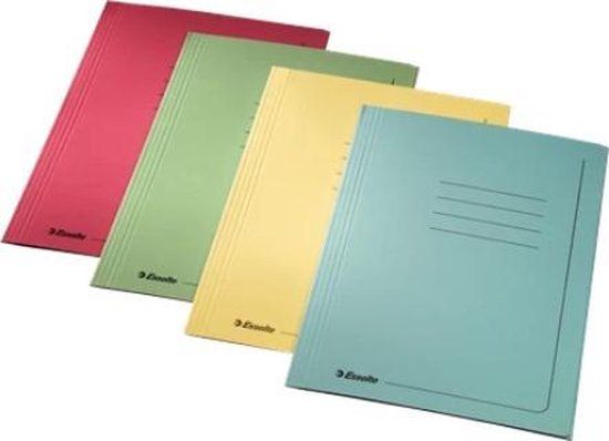 Esselte Cartelle Manilla Hat 3 LEMBI blauw